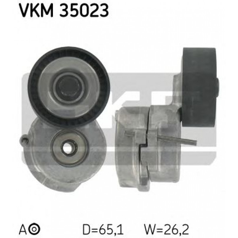 VKM 35023 SKF Натягувач поліклинового ременя